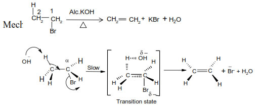 Haloalkane dehydrohalogenation